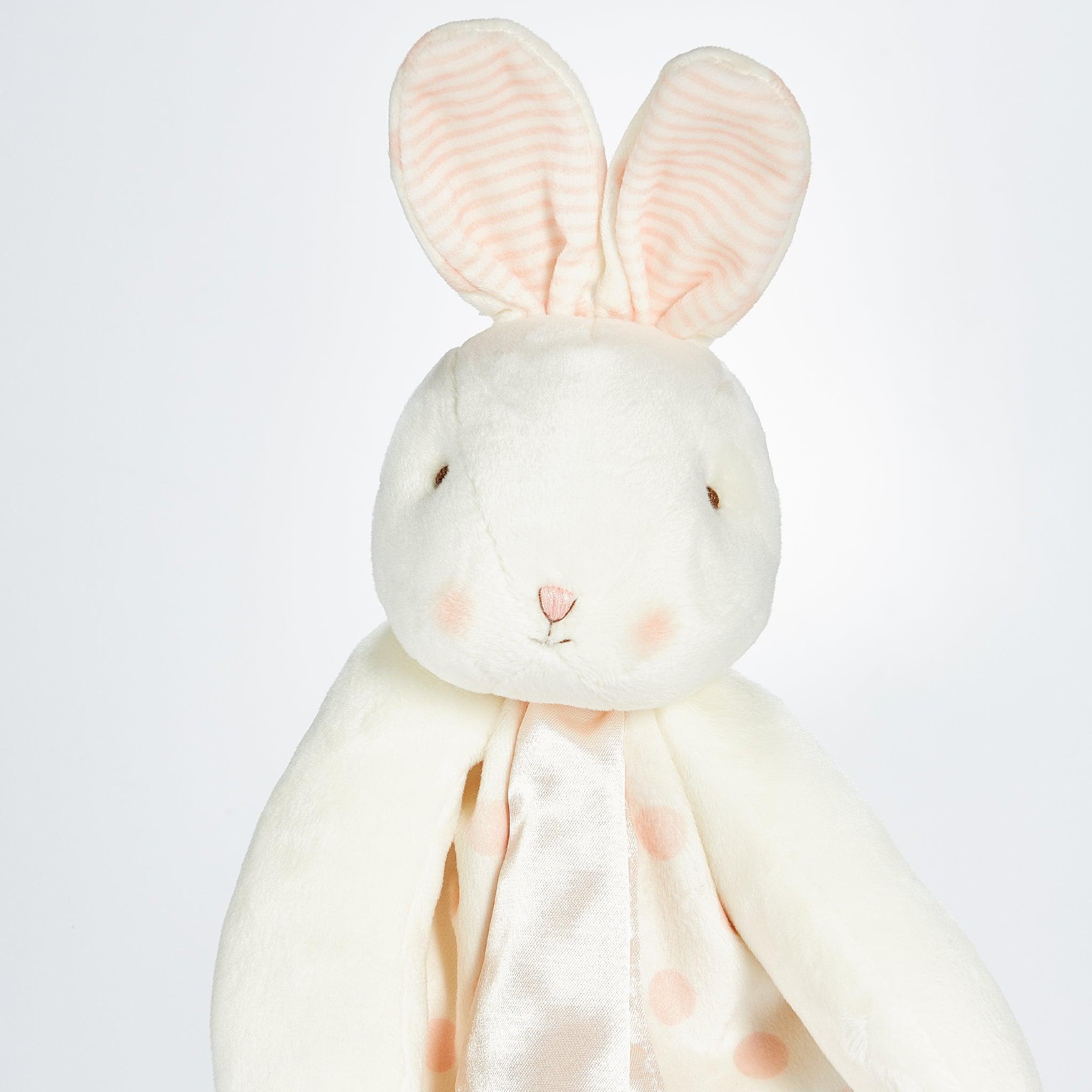 Blossom Dot Bunny Buddy Blanket-Lovey - Buddy Blanket-SKU: 100488 - Bunnies By The Bay
