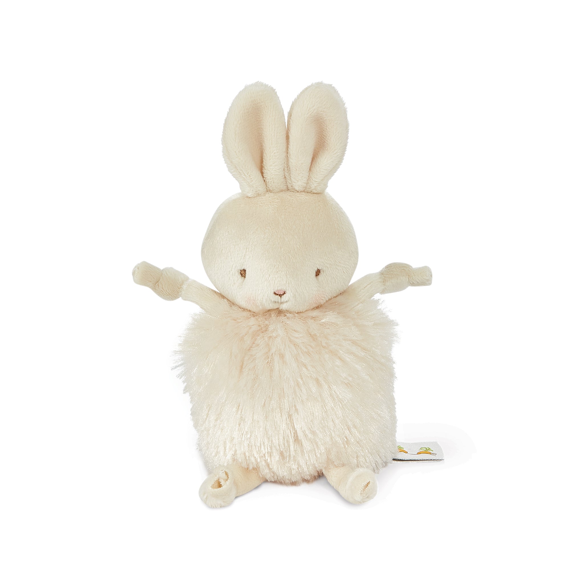 Roly Poly Rutabaga - Cream Bunny-Stuffed Animal-SKU: 101064 - Bunnies By The Bay