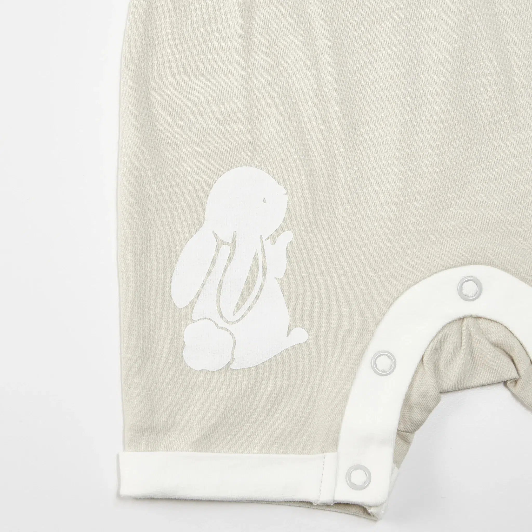 190099/190100: Bloom's Organic Play Romper-Bloom Bunny-SKU: - Bunnies By The Bay