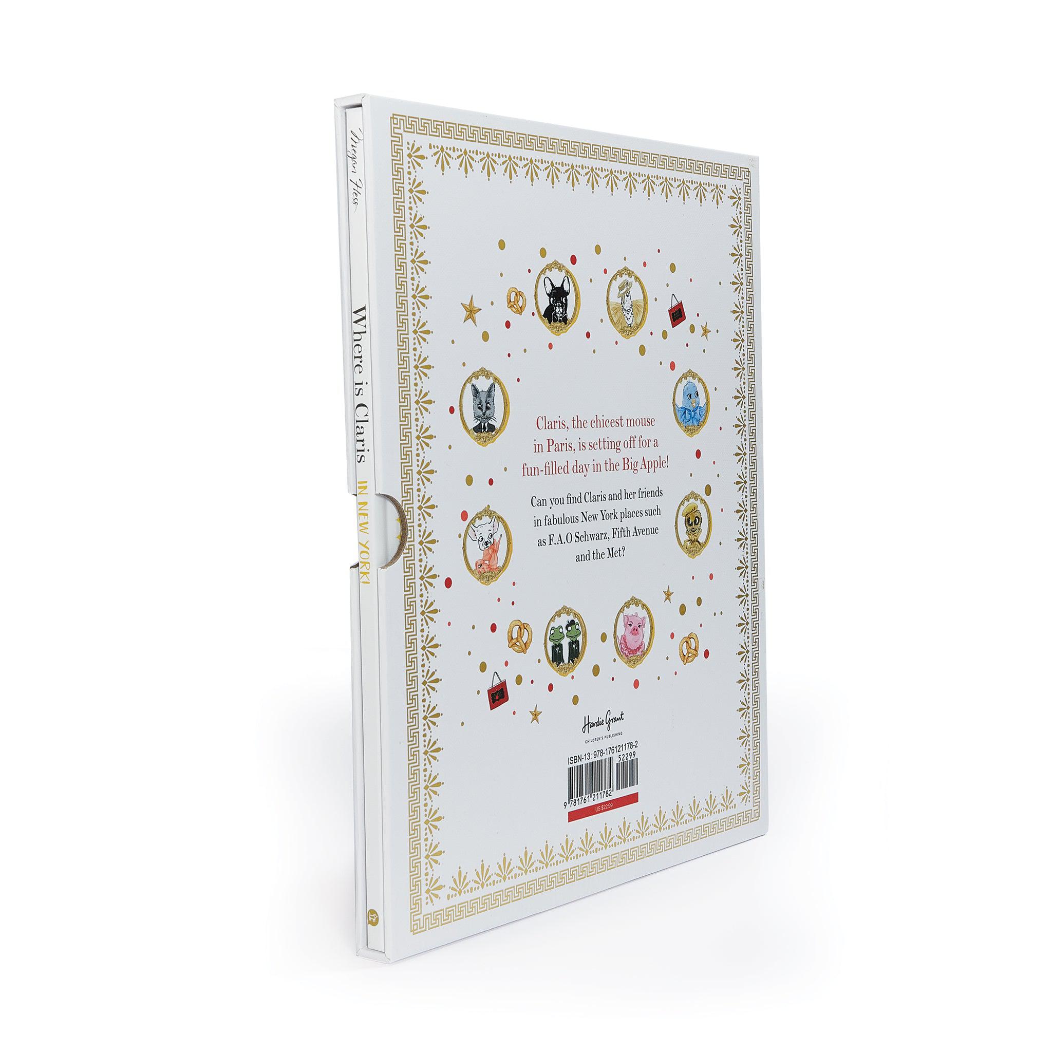 Claris The Mouse - Where is Claris In New York? FAO Schwarz Special Edition-Book-SKU: 190164 - Bunnies By The Bay