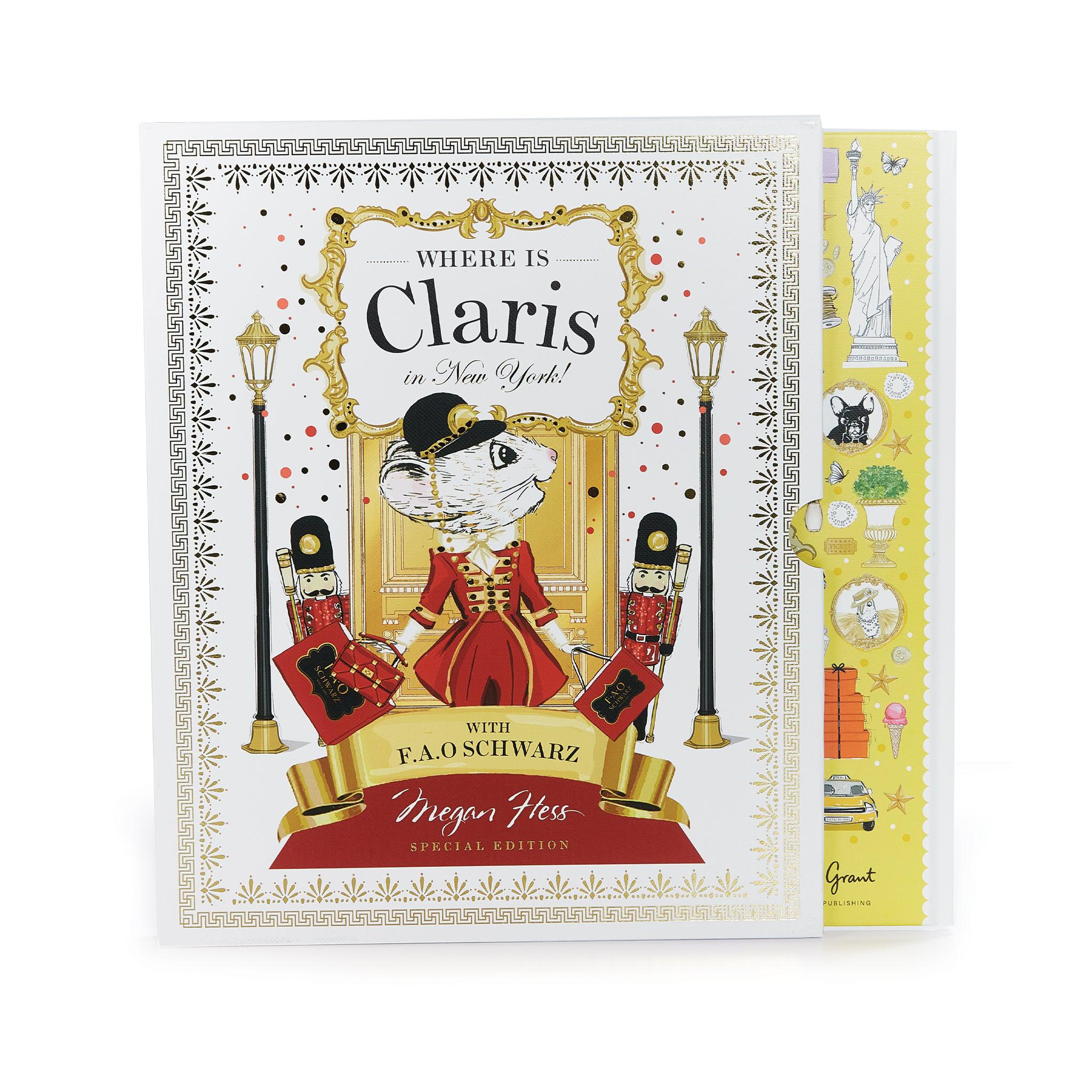 Claris The Mouse - Where is Claris In New York? FAO Schwarz Special Edition-Book-SKU: 190164 - Bunnies By The Bay