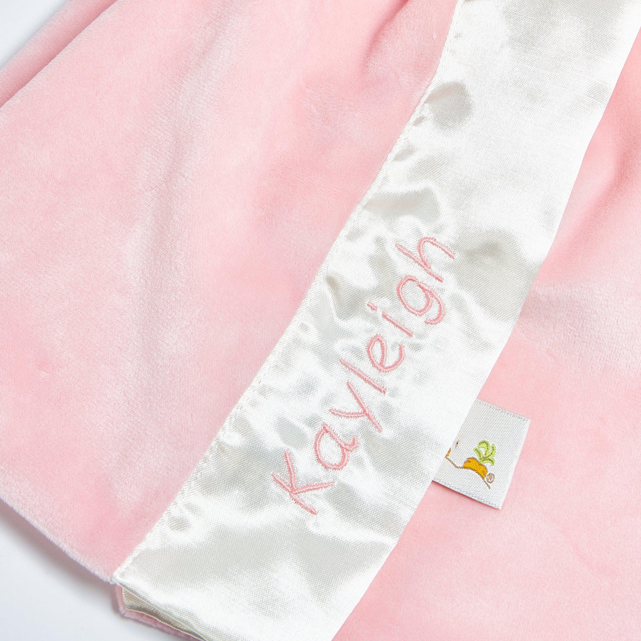 Blush pink baby discount blanket