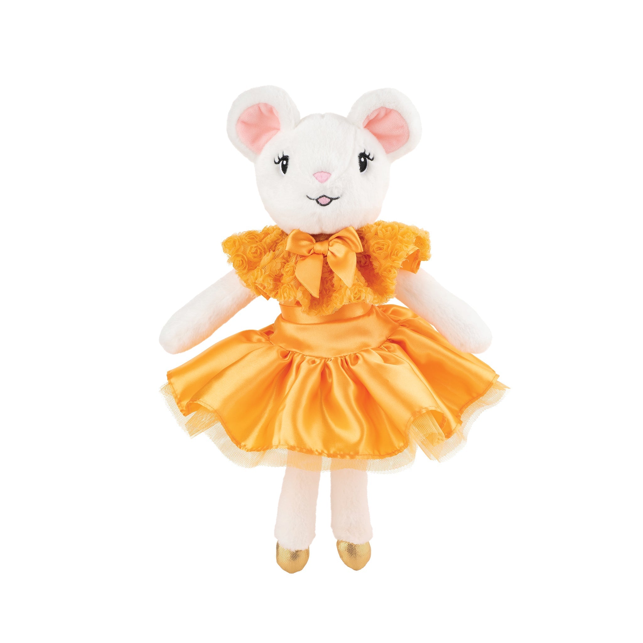 Claris The Mouse - Tangerine Plush Doll-Doll-SKU: CLAR2107 - Bunnies By The Bay